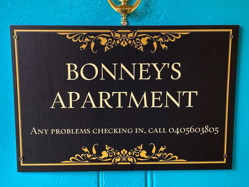 Bonney's Apartment